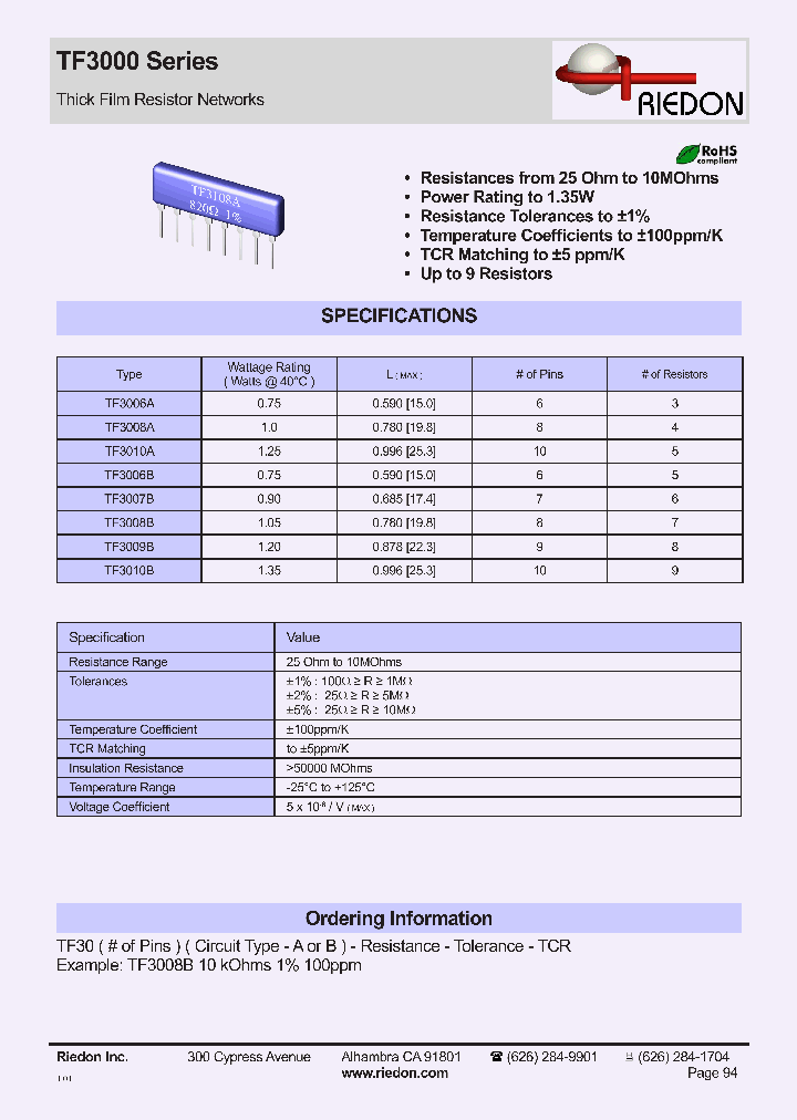 TF3006B_4420911.PDF Datasheet