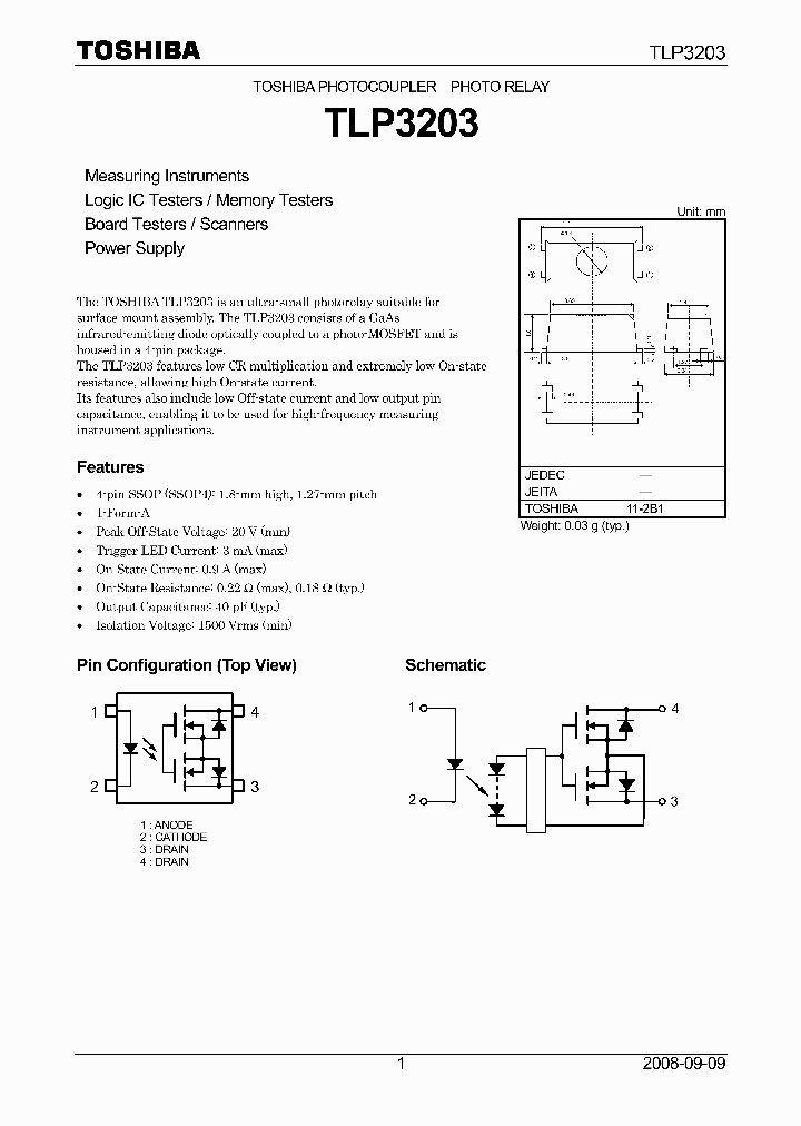 TLP3203_4805911.PDF Datasheet