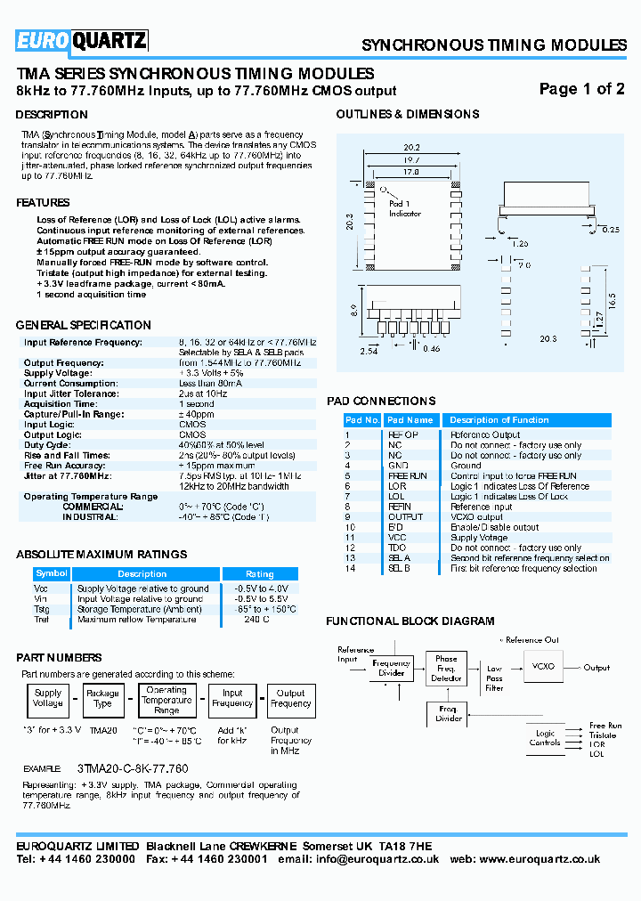 TMA_4708568.PDF Datasheet