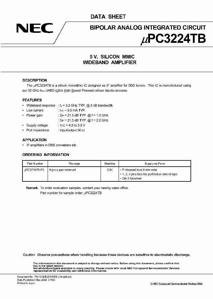 UPC3224TB_4523025.PDF Datasheet