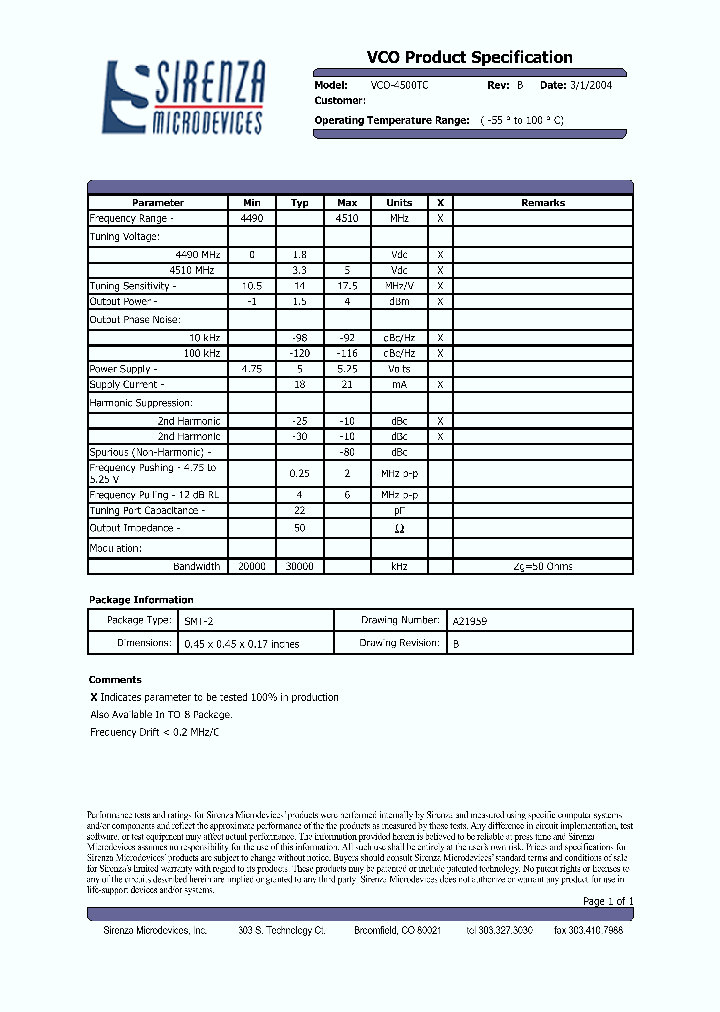 VCO-4500TC_4416829.PDF Datasheet