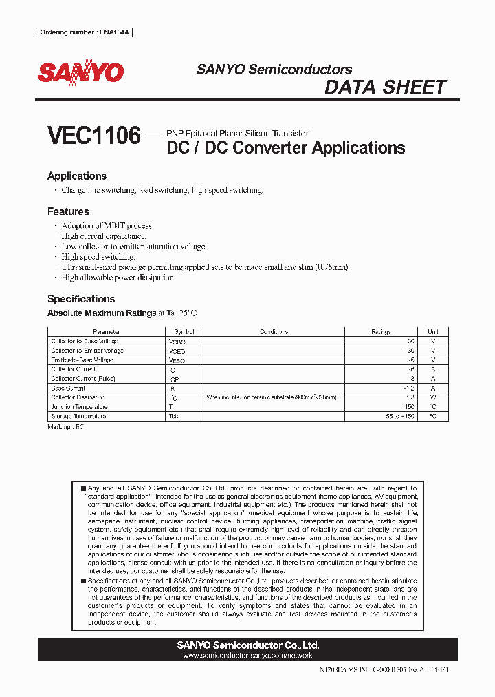 VEC1106_4722923.PDF Datasheet