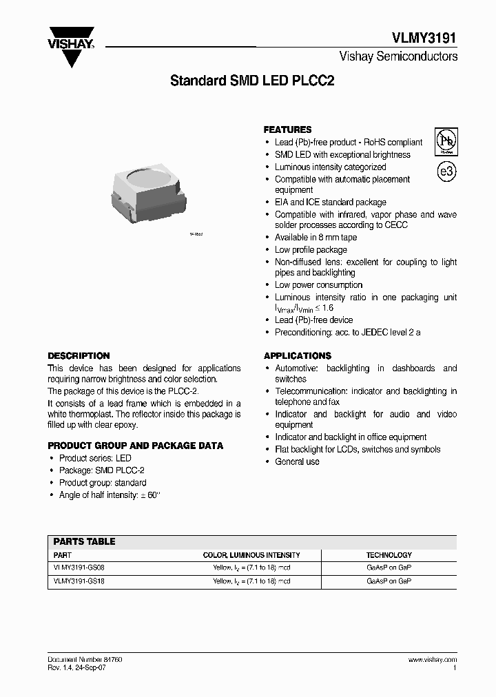 VLMY3191-GS08_4412688.PDF Datasheet