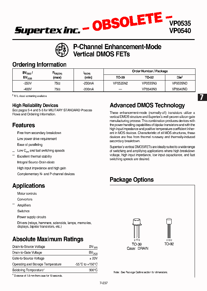 VP0540_4379125.PDF Datasheet