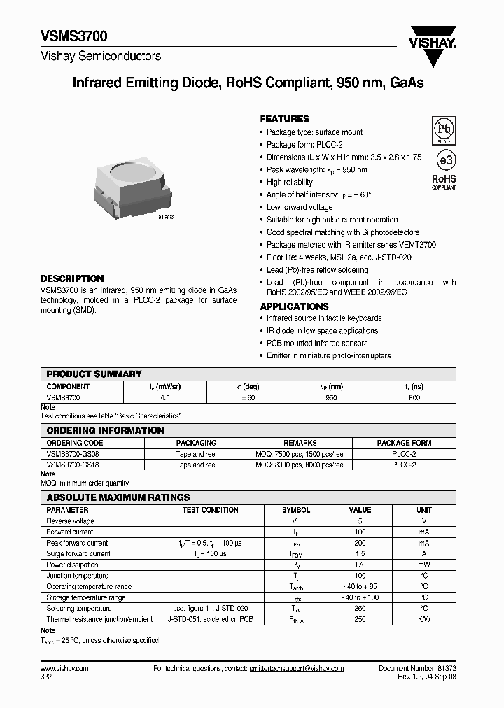 VSMS3700_4698265.PDF Datasheet