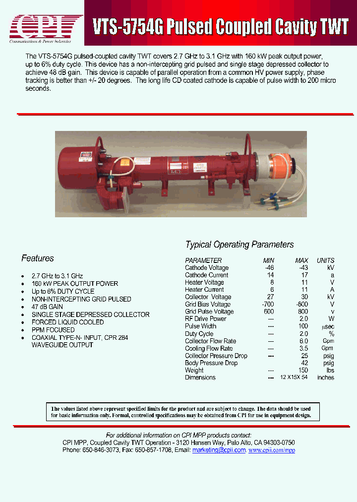 VTS5754G_4762850.PDF Datasheet