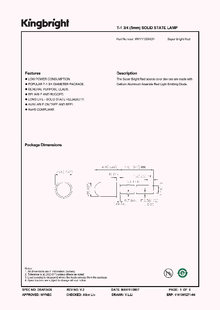 WP7113SRD-F_4909291.PDF Datasheet