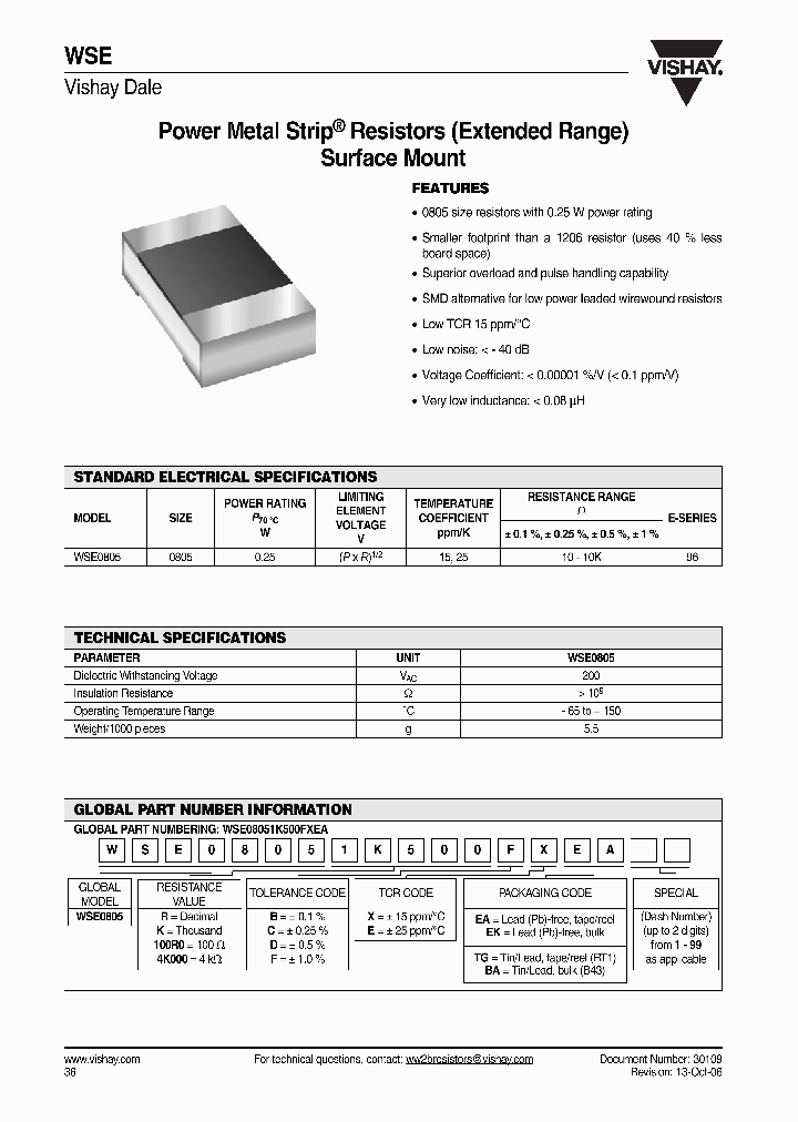 WSE0805KBEBA_4628480.PDF Datasheet