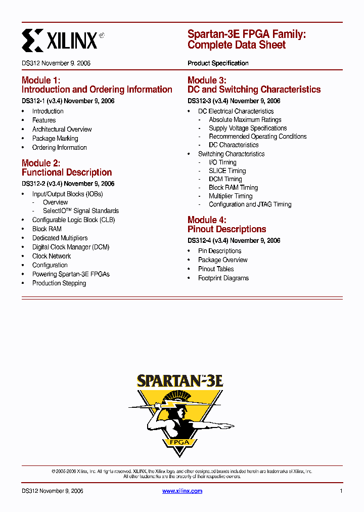 XC3S100E06_4519777.PDF Datasheet