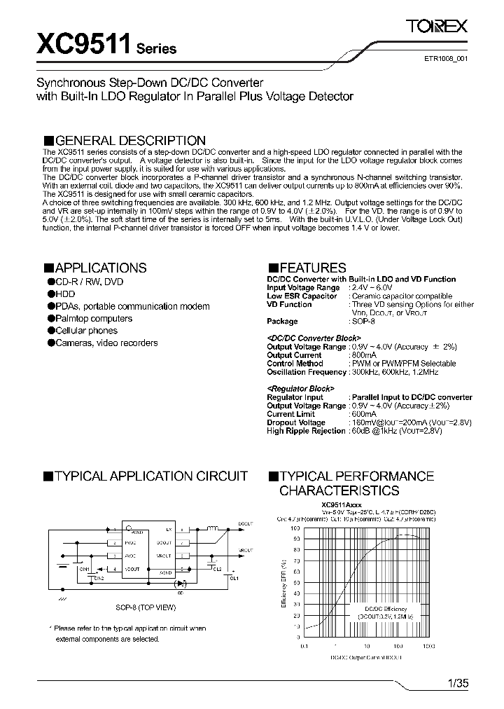 XC9511C1433_4812003.PDF Datasheet