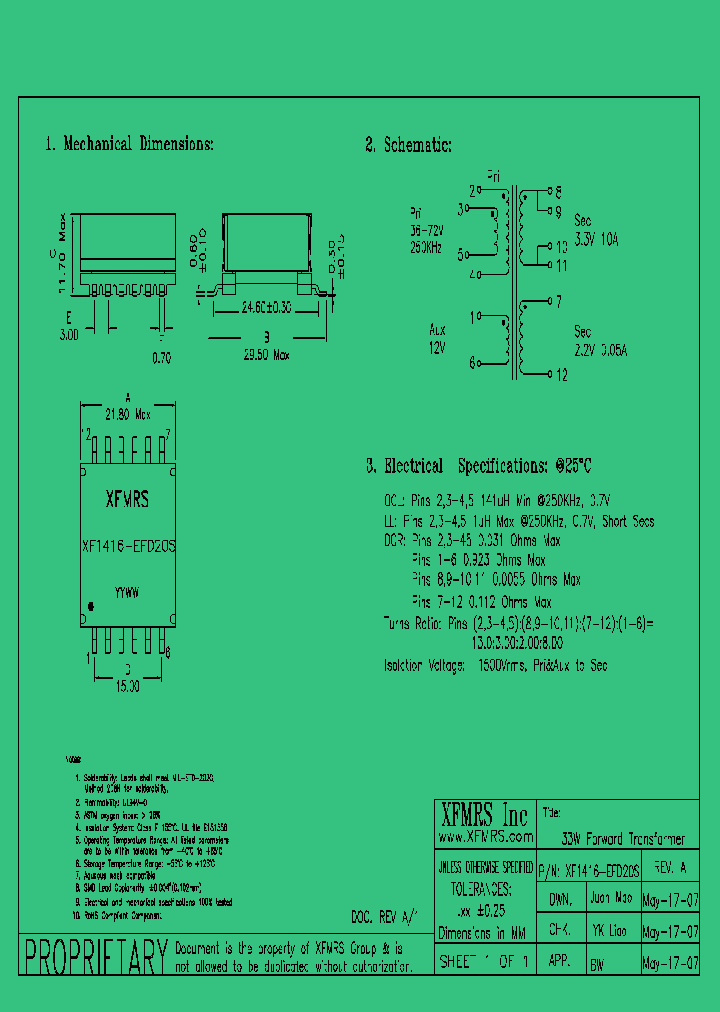 XF1416-EFD20S_4500295.PDF Datasheet