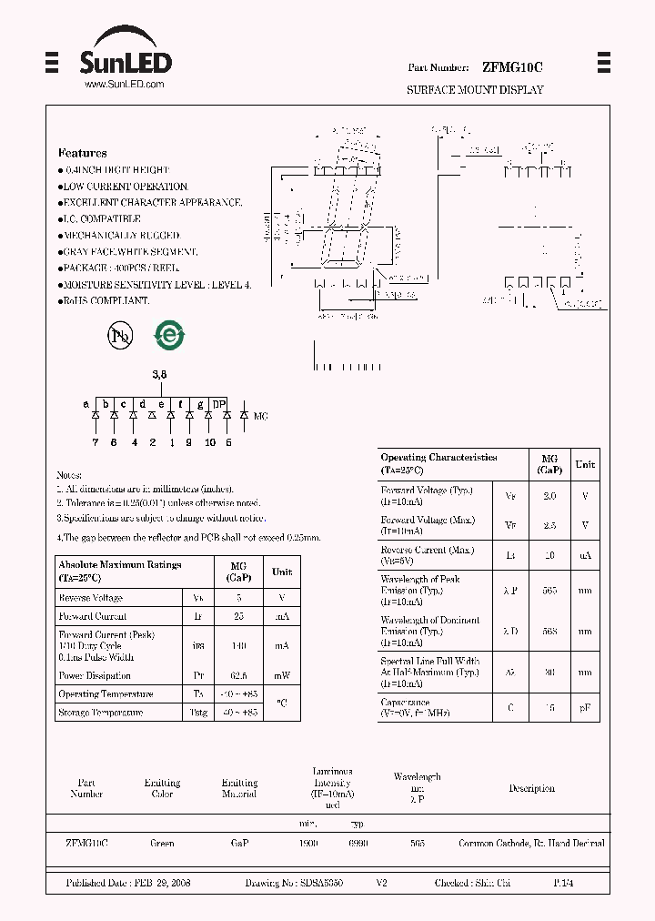 ZFMG10C_4295204.PDF Datasheet