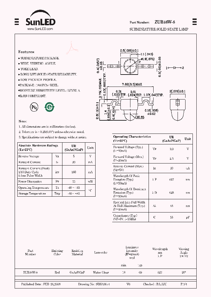 ZUR46W-8_4491233.PDF Datasheet