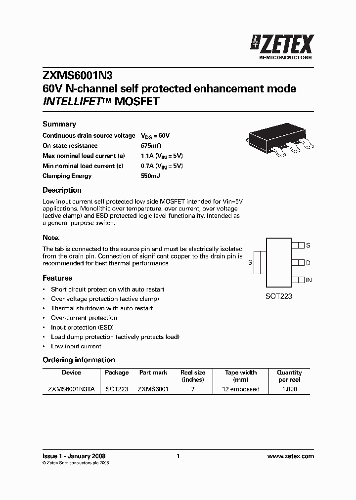 ZXMS6001_4254808.PDF Datasheet