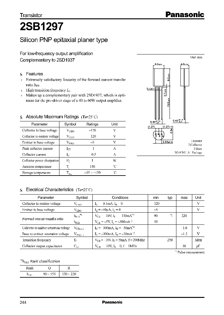 2SB1297_965897.PDF Datasheet