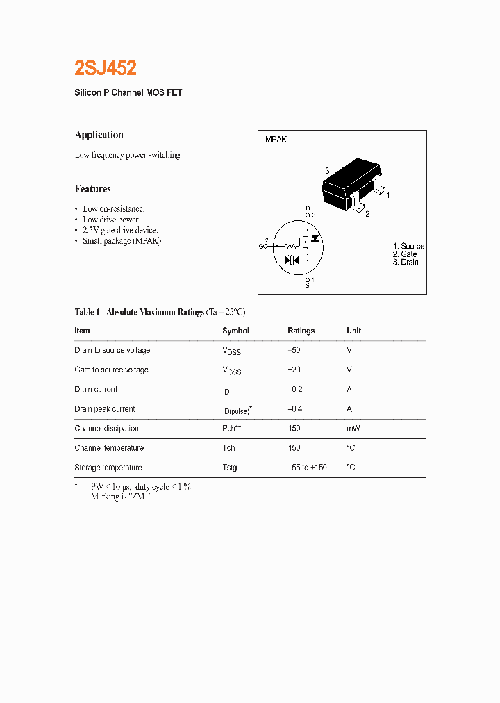 2SJ452_966651.PDF Datasheet