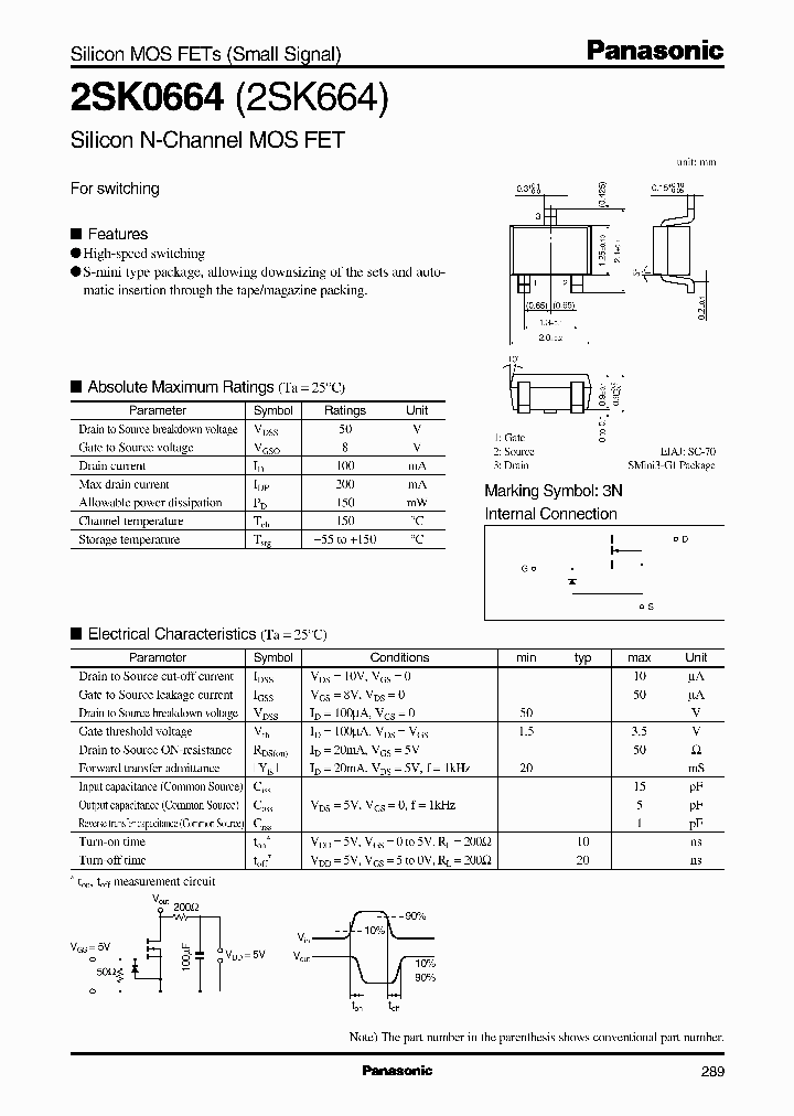 2SK0664_966702.PDF Datasheet