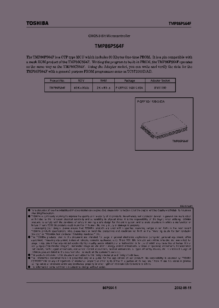 E2002091186PS64SUMMARY_979513.PDF Datasheet