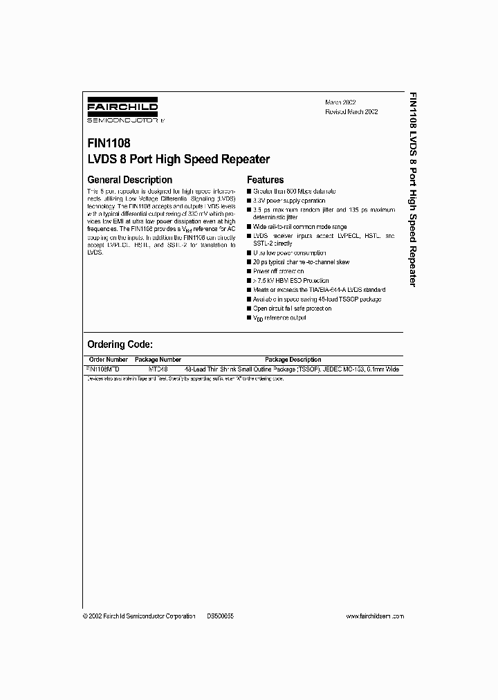 FIN1108_984087.PDF Datasheet