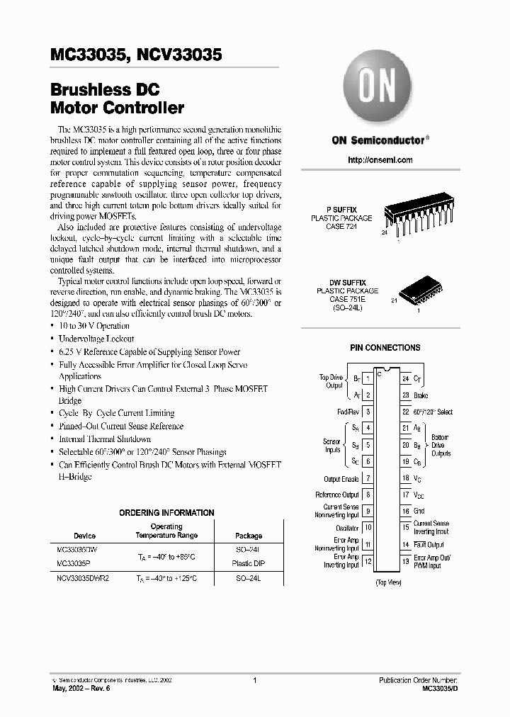 MC33035DW_990875.PDF Datasheet