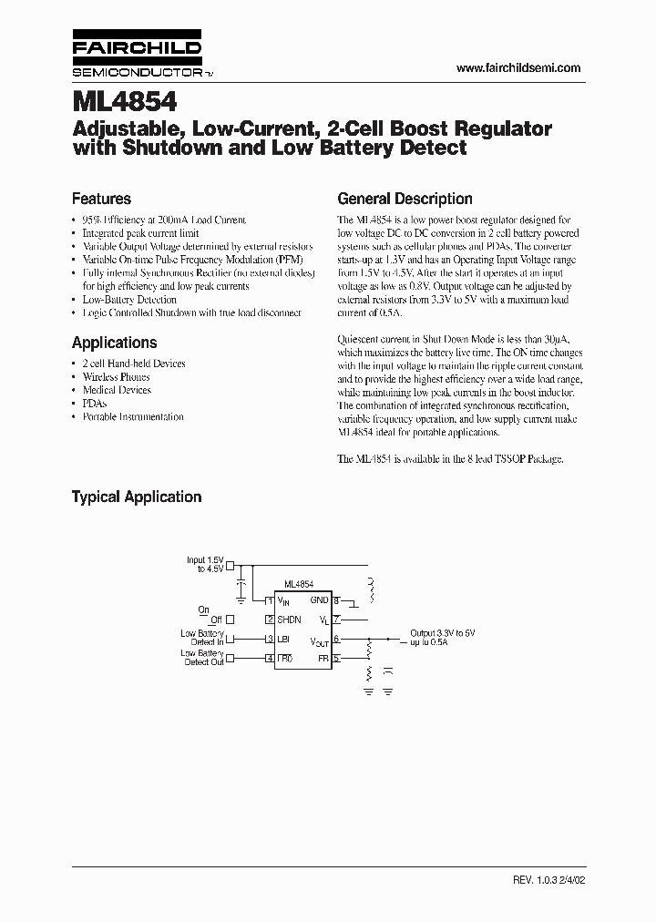 ML4854_991450.PDF Datasheet