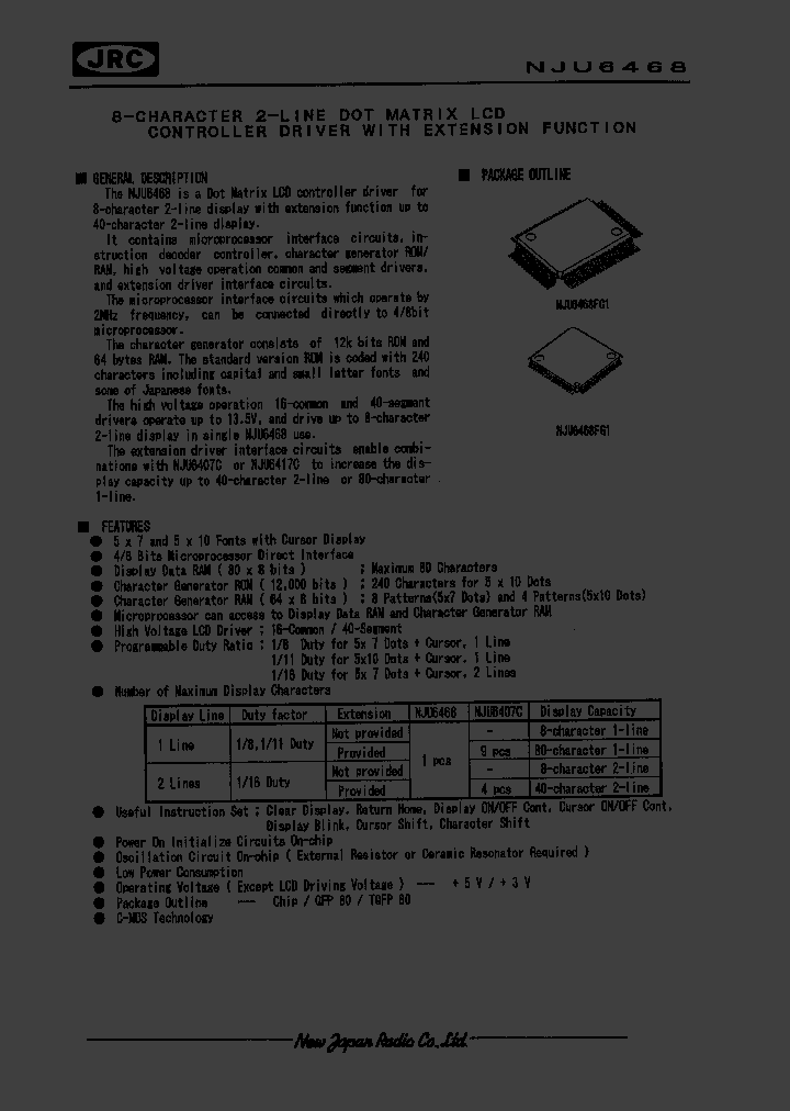 NJU6468_993272.PDF Datasheet