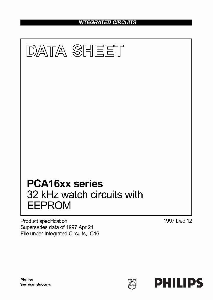 PCA16XX3_998031.PDF Datasheet