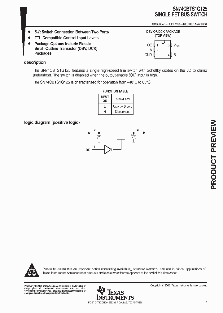 SCDS064B_1000497.PDF Datasheet