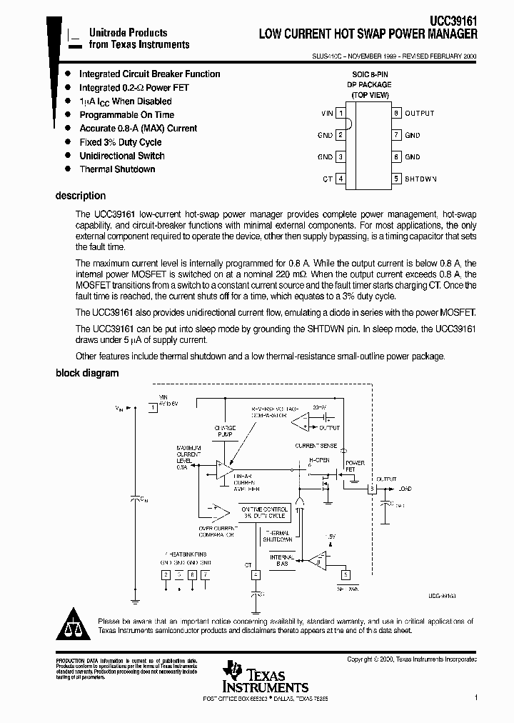 SLUS410C_1003511.PDF Datasheet