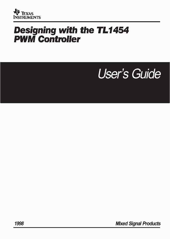 SLVU012_1003713.PDF Datasheet