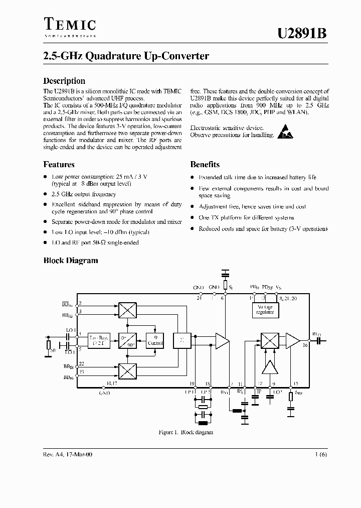 U2891B_1006565.PDF Datasheet