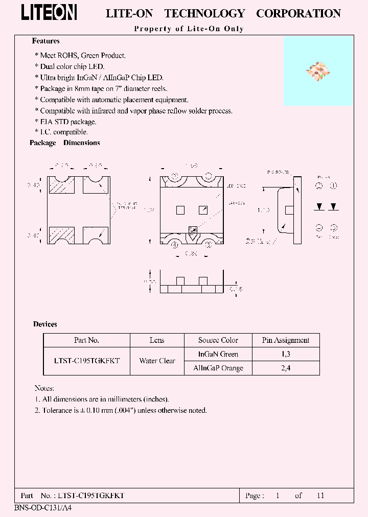 LTST-C195TGKFKT_4924542.PDF Datasheet