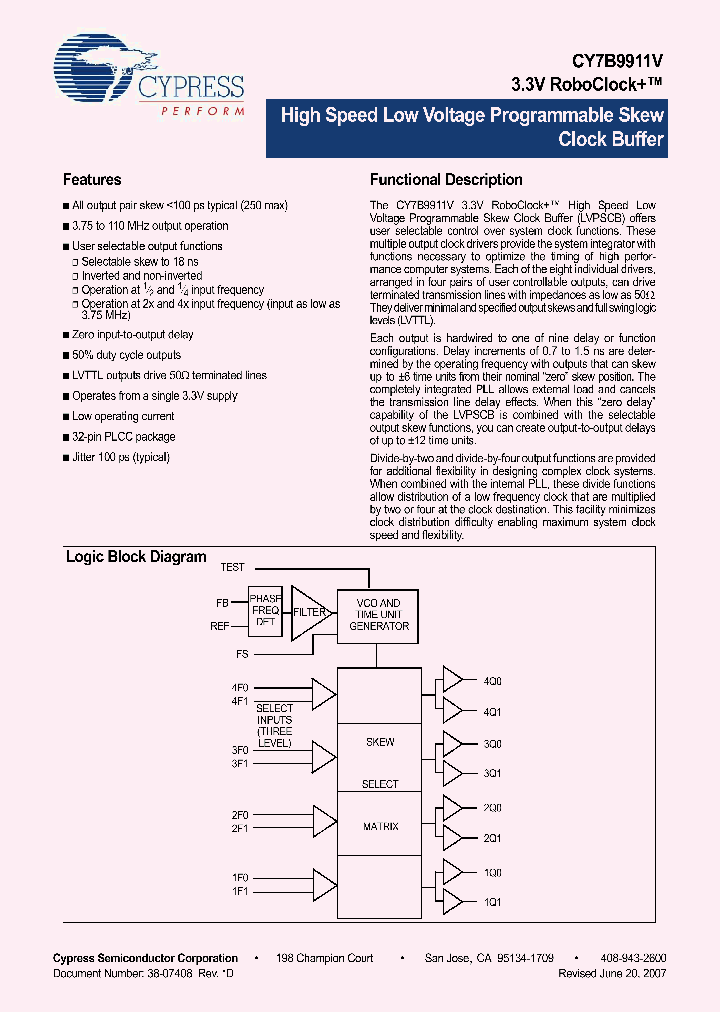 CY7B9911V07_4926451.PDF Datasheet