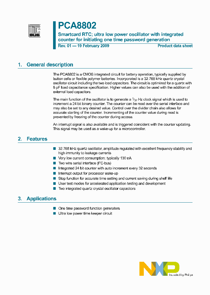 PCA8802_4927792.PDF Datasheet