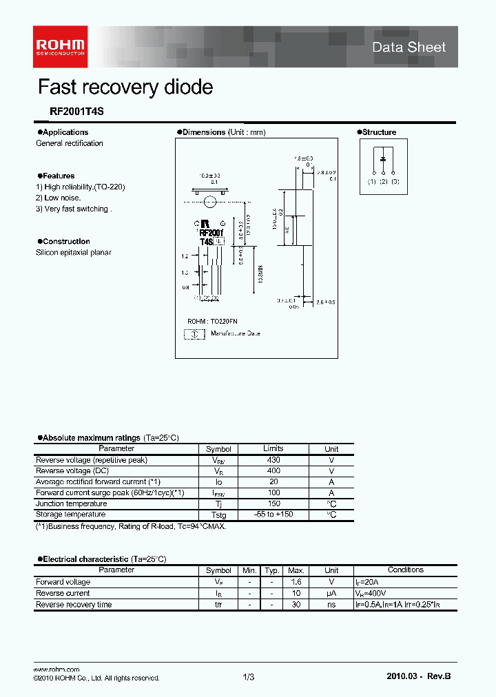 RF2001T4S10_4927867.PDF Datasheet