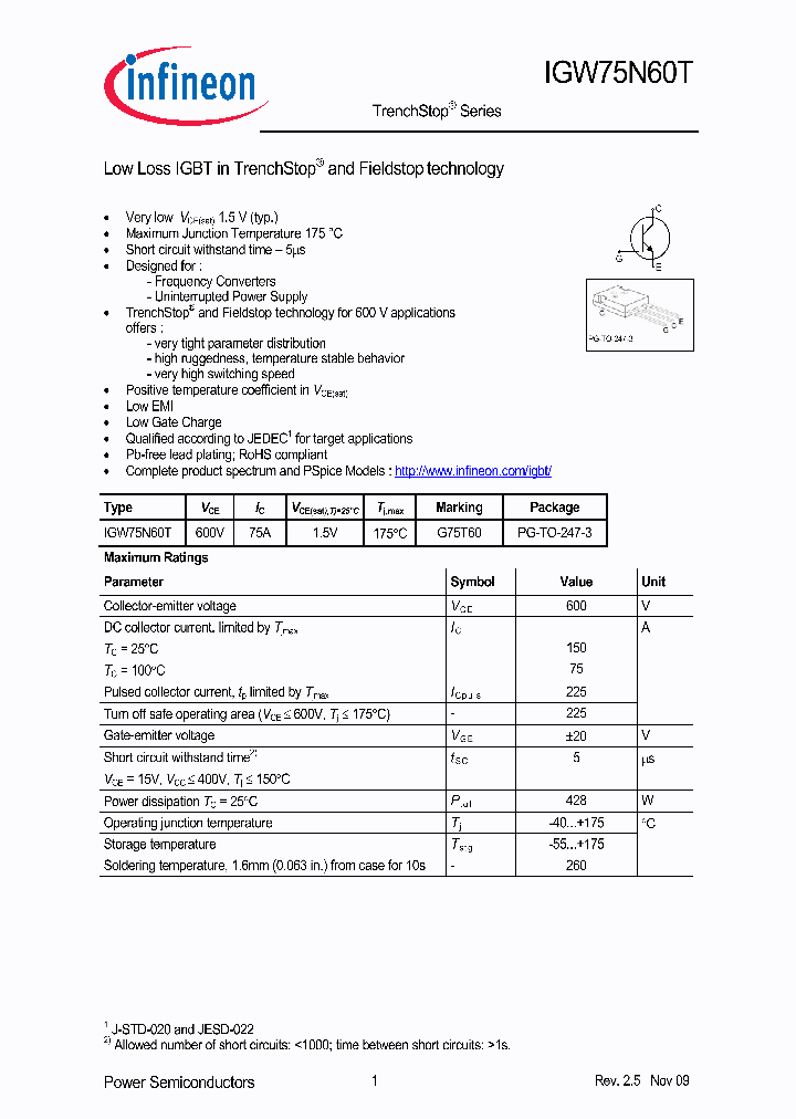 IGW75N60T_4930875.PDF Datasheet