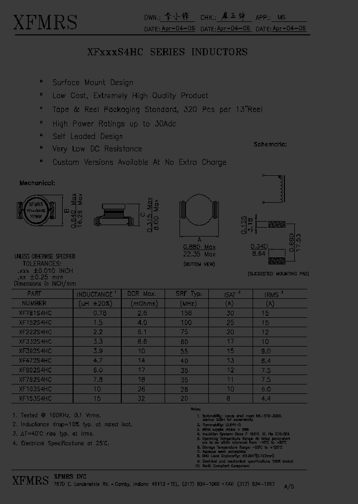 XF781S4HC_4934350.PDF Datasheet