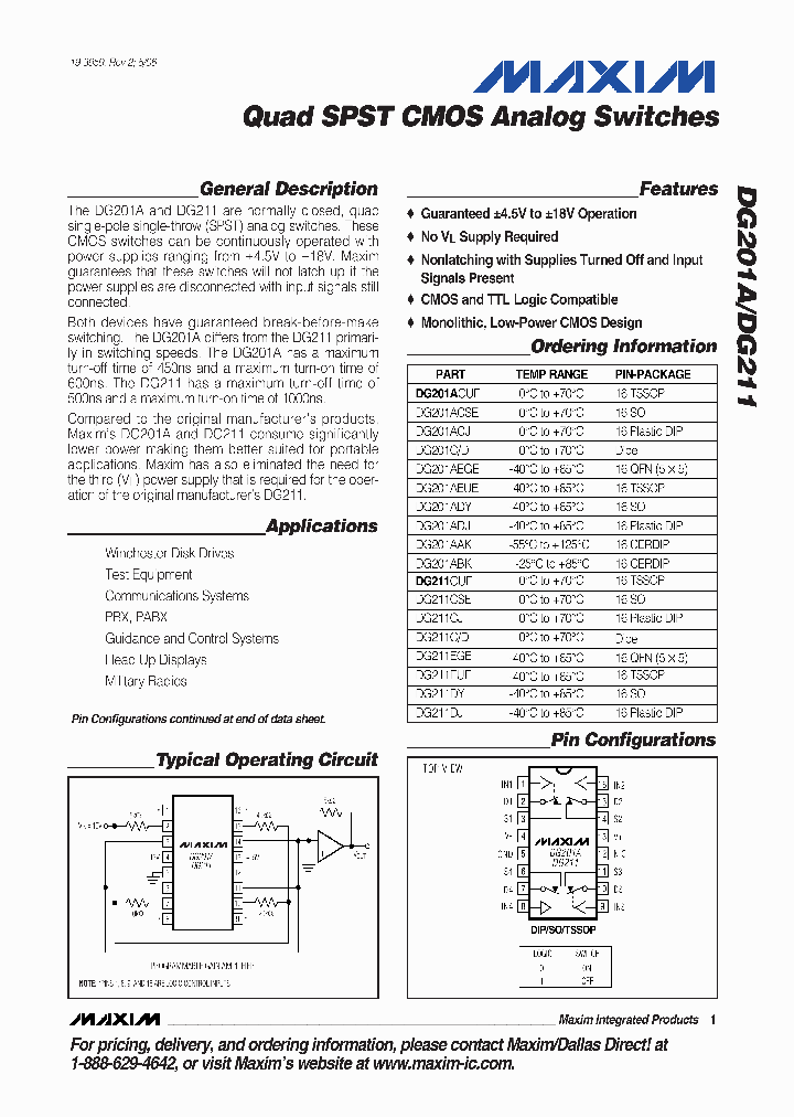 DG201AEUE_4934387.PDF Datasheet