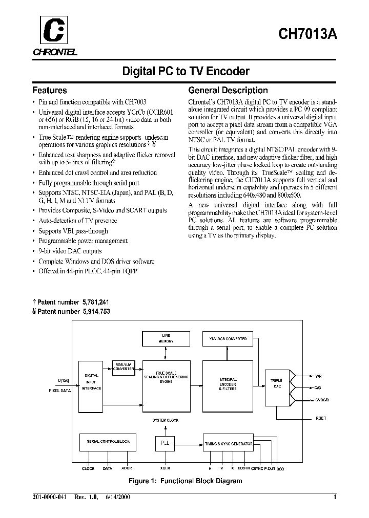 CH7013A_4935312.PDF Datasheet