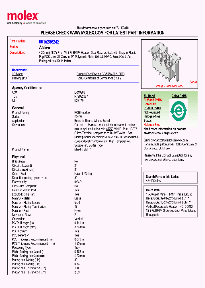 0015286242_4939526.PDF Datasheet
