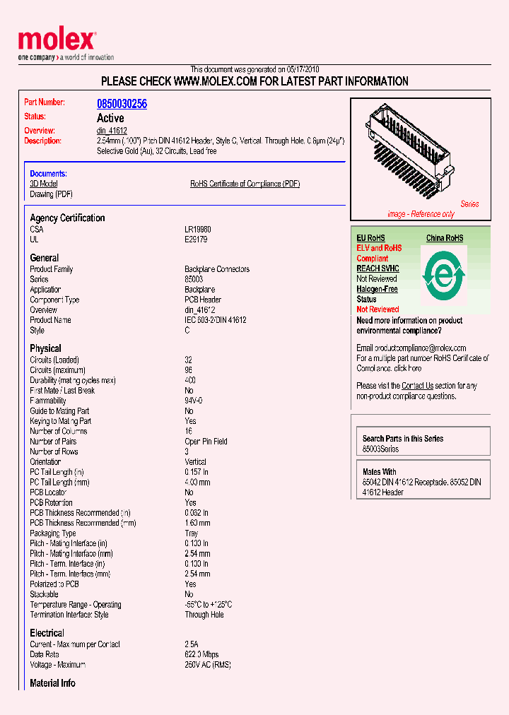 85003-0256_4944291.PDF Datasheet