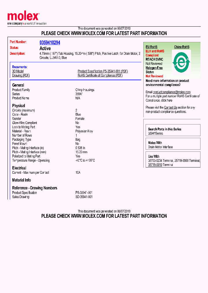 35941-0294_4949115.PDF Datasheet