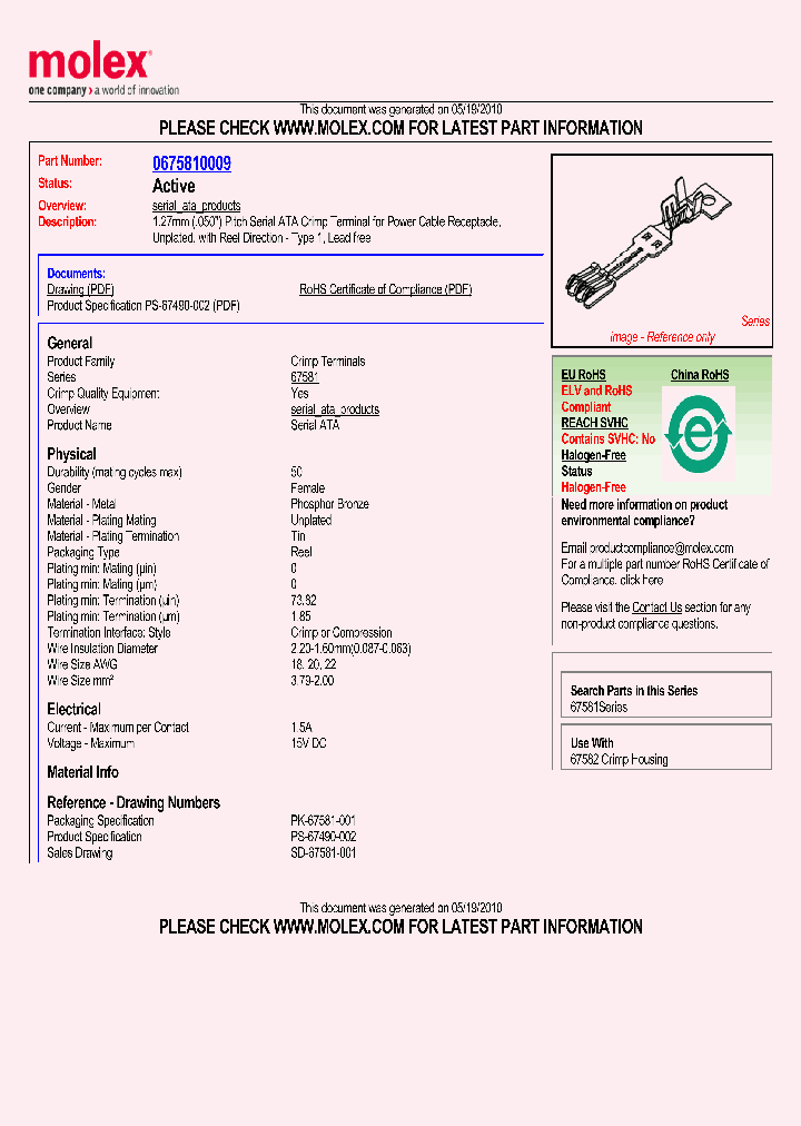 0675810009_4952743.PDF Datasheet