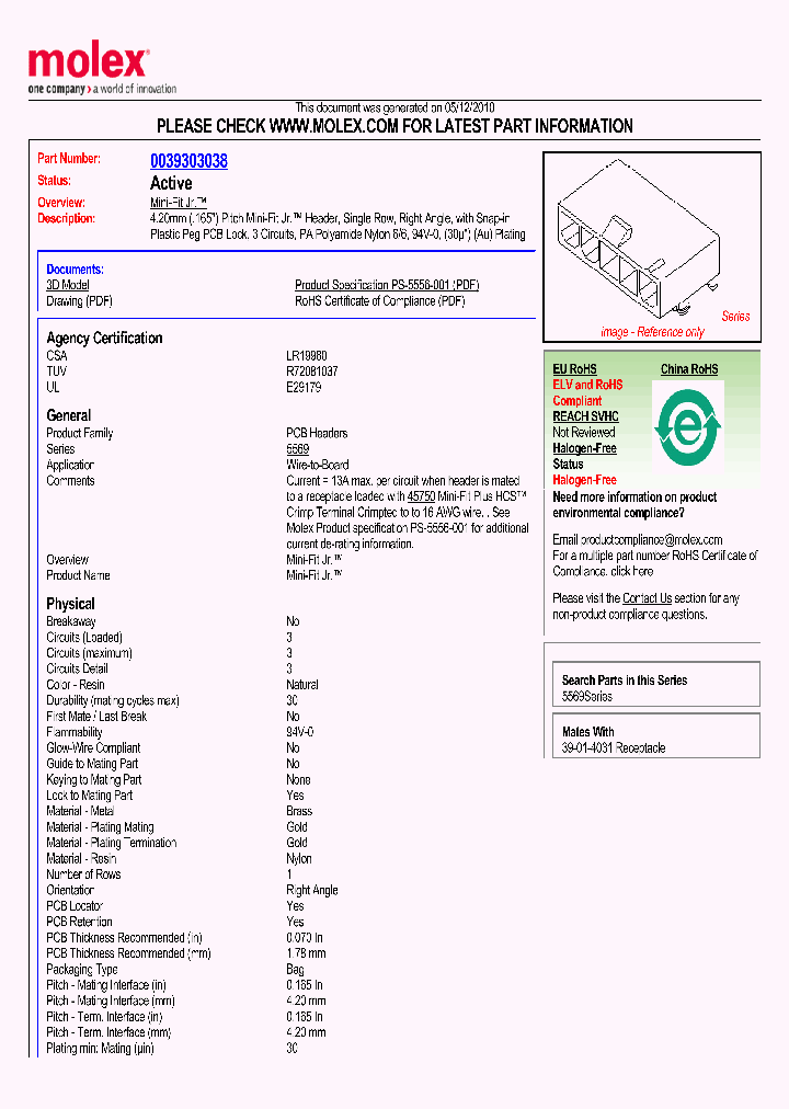 A556903A4G210_4953987.PDF Datasheet