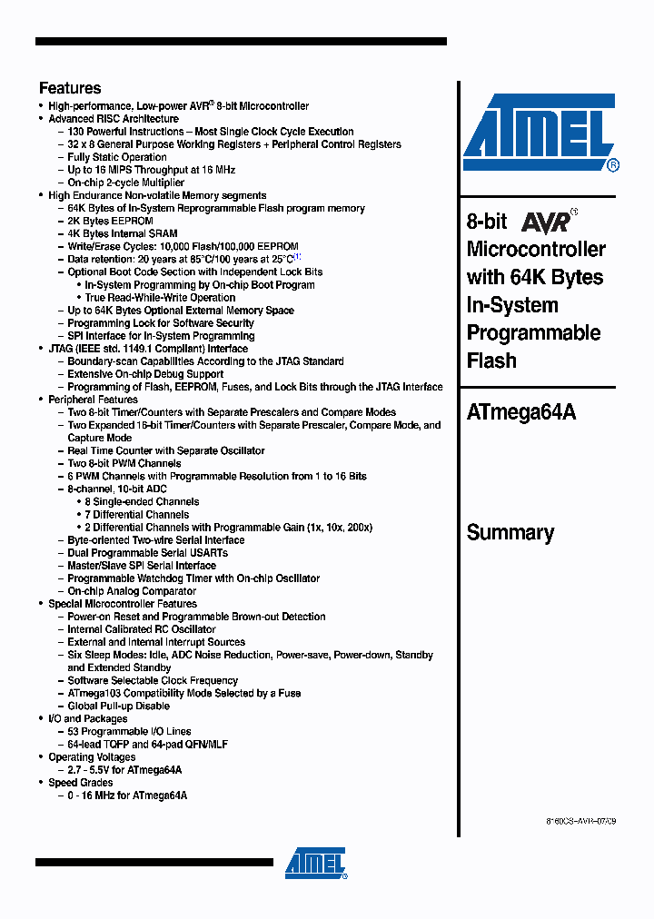 ATMEGA64A09_4954226.PDF Datasheet