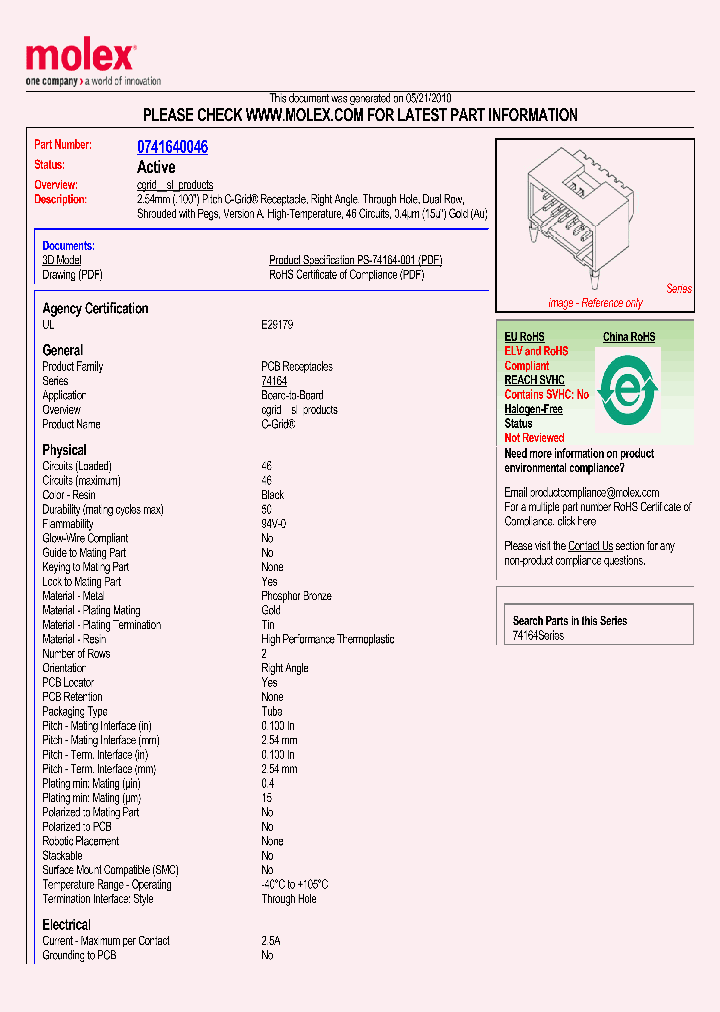 0741640046_4955511.PDF Datasheet