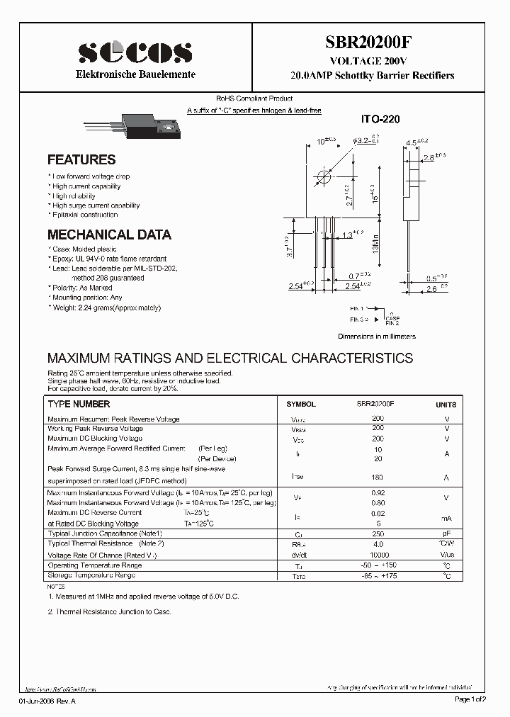 SBR20200F_4956113.PDF Datasheet