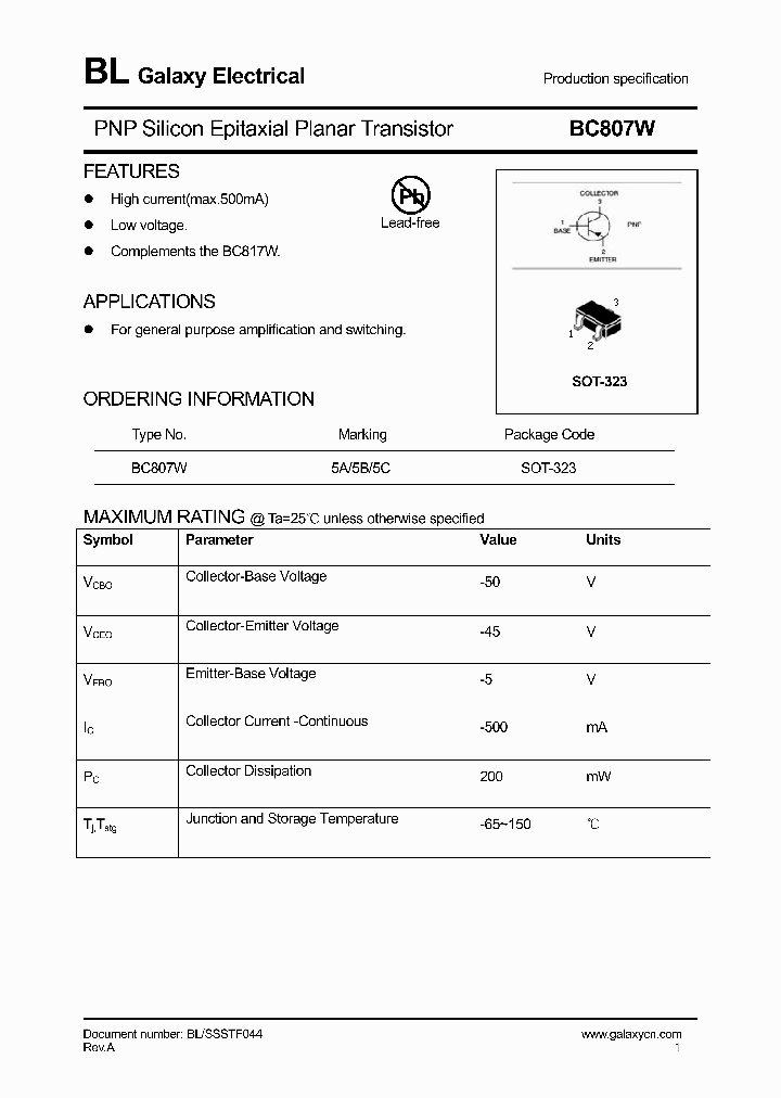 BC807W_4956495.PDF Datasheet