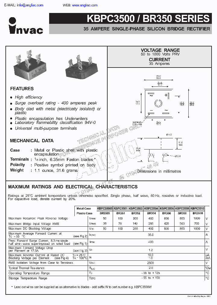 KBPC3510_4956922.PDF Datasheet