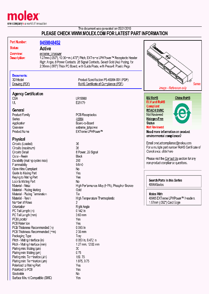 45984-8452_4957280.PDF Datasheet